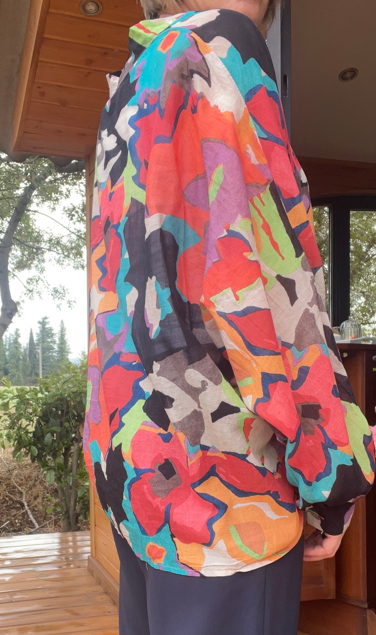 Blouse cocotero banditas