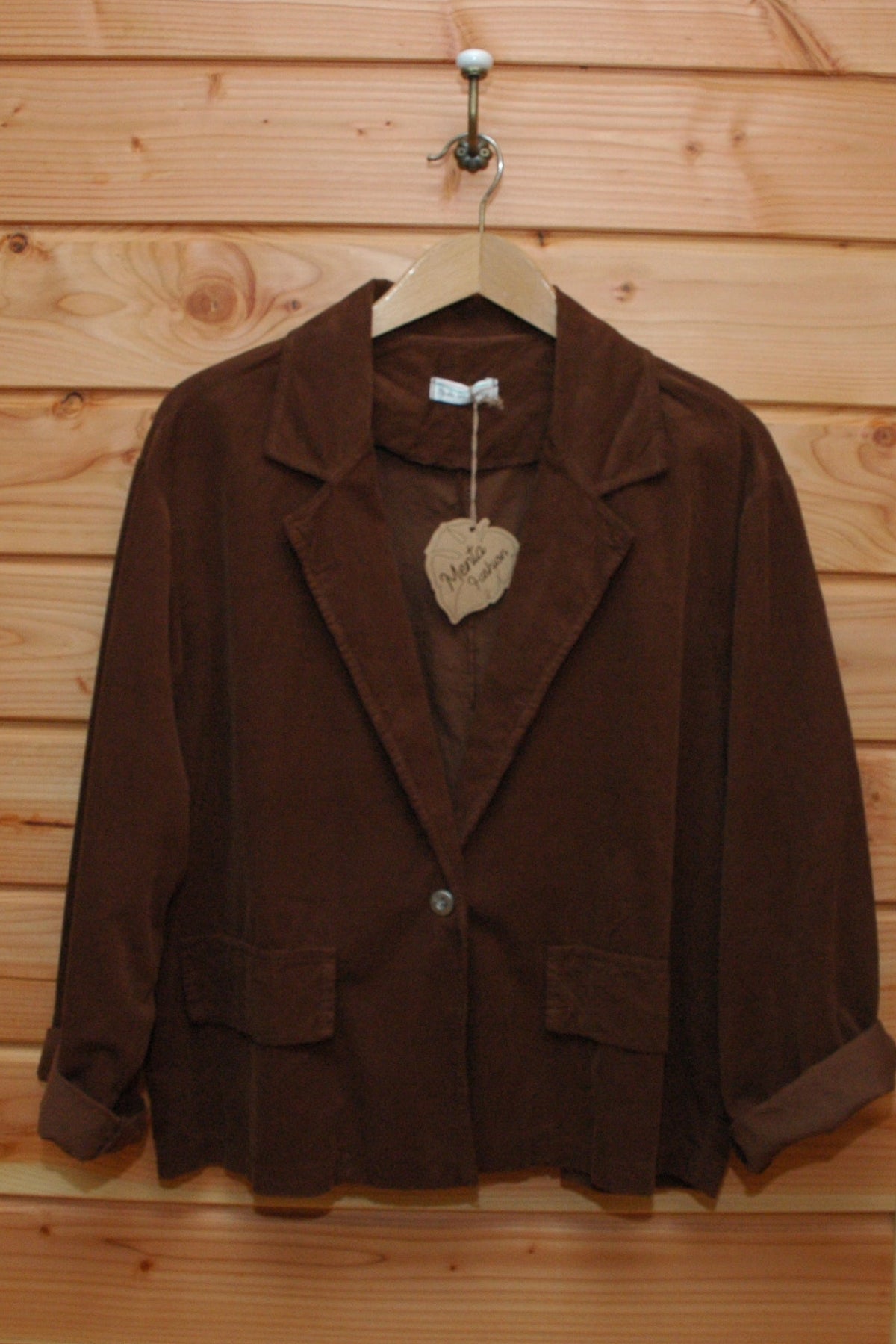 Veste en velours