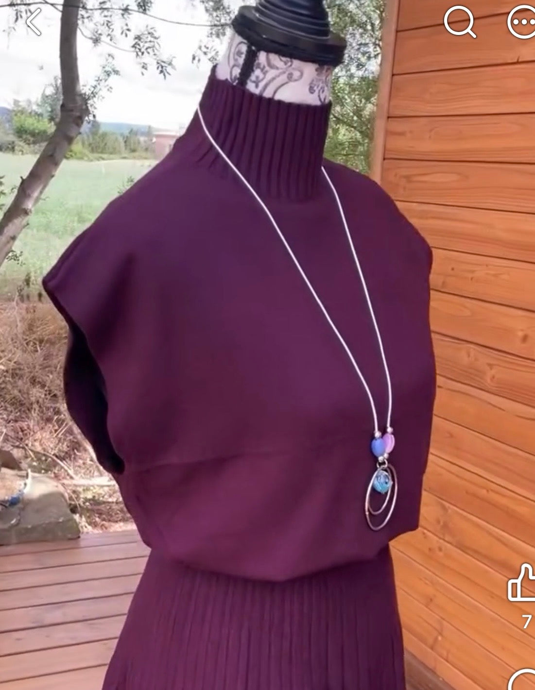Pull sans manche Lulumary