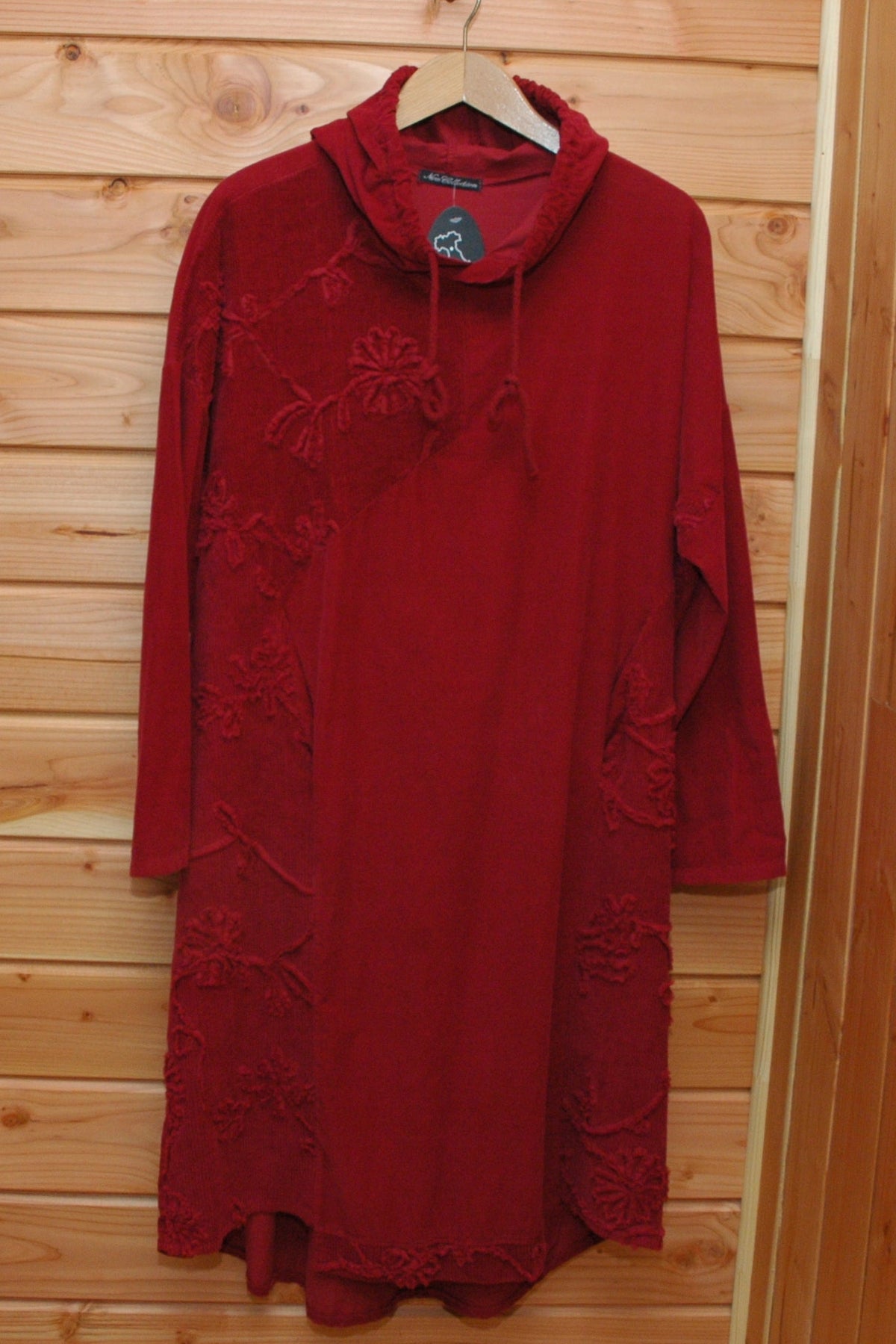 Robe en velours taille unique
