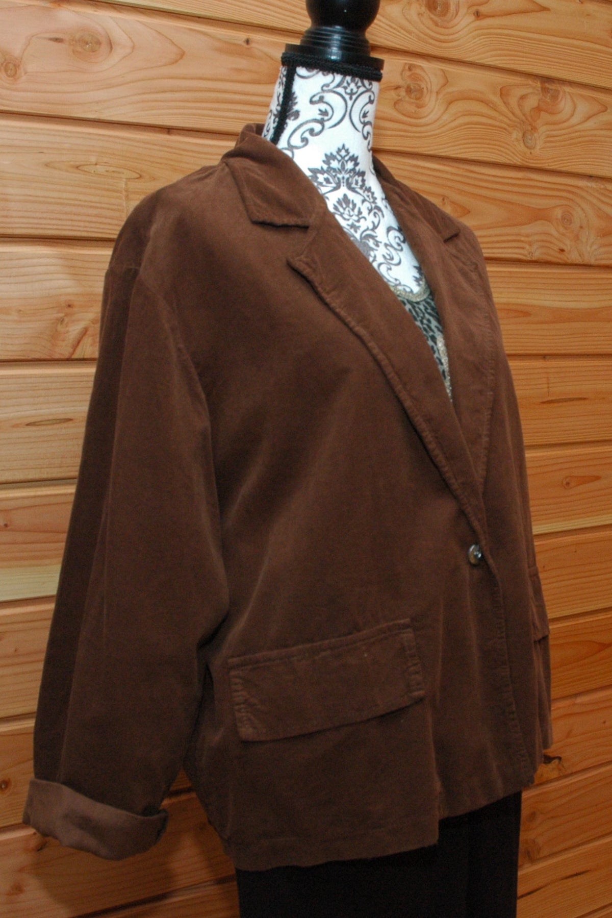 Veste en velours