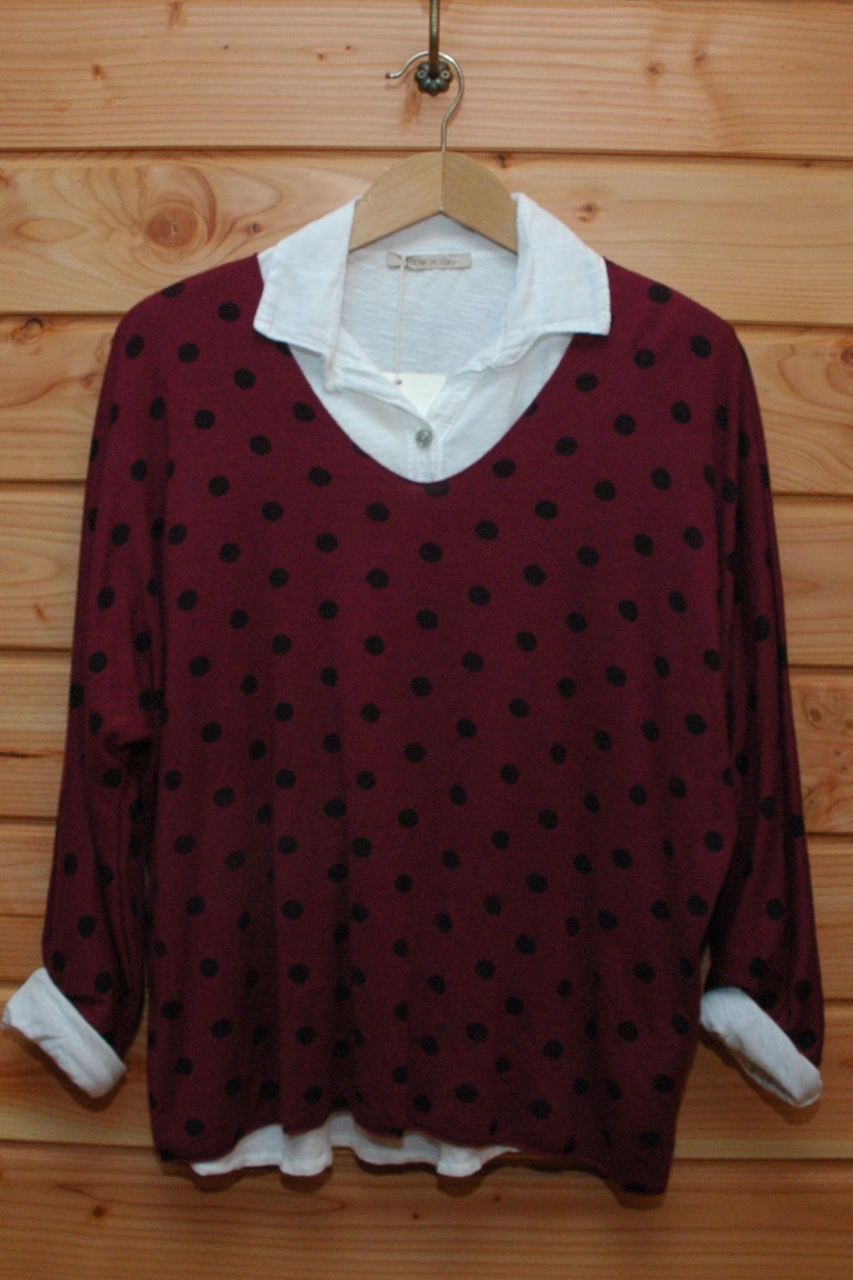 T-shirt pull 2 en 1