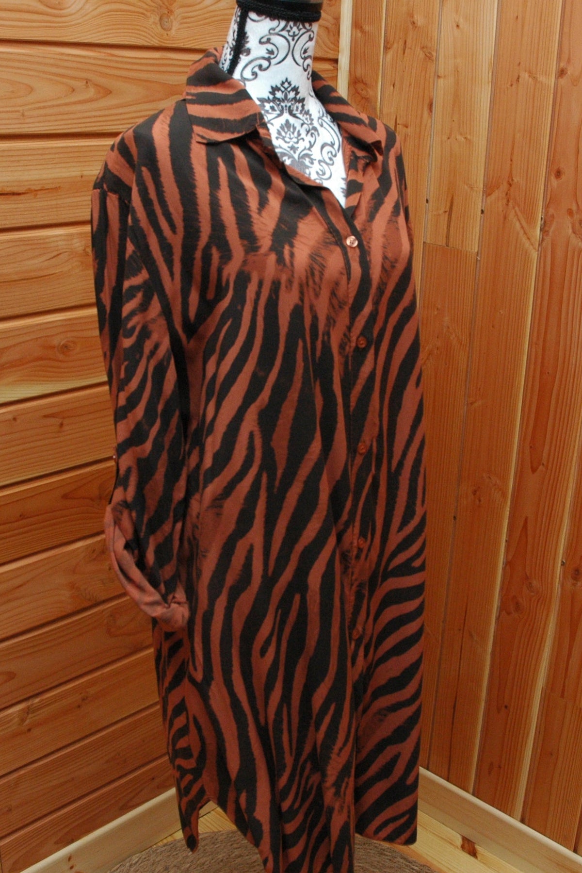 Robe zébrée