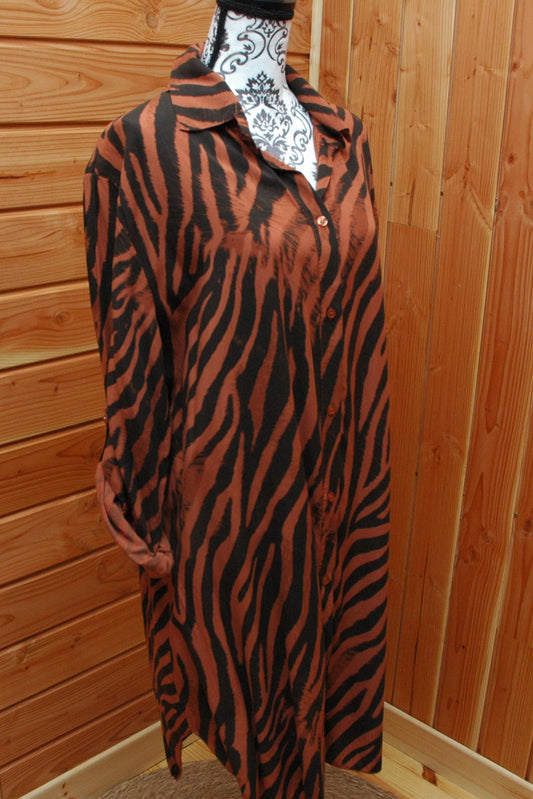 Robe zébrée